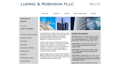 Desktop Screenshot of ludwigrobinson.com